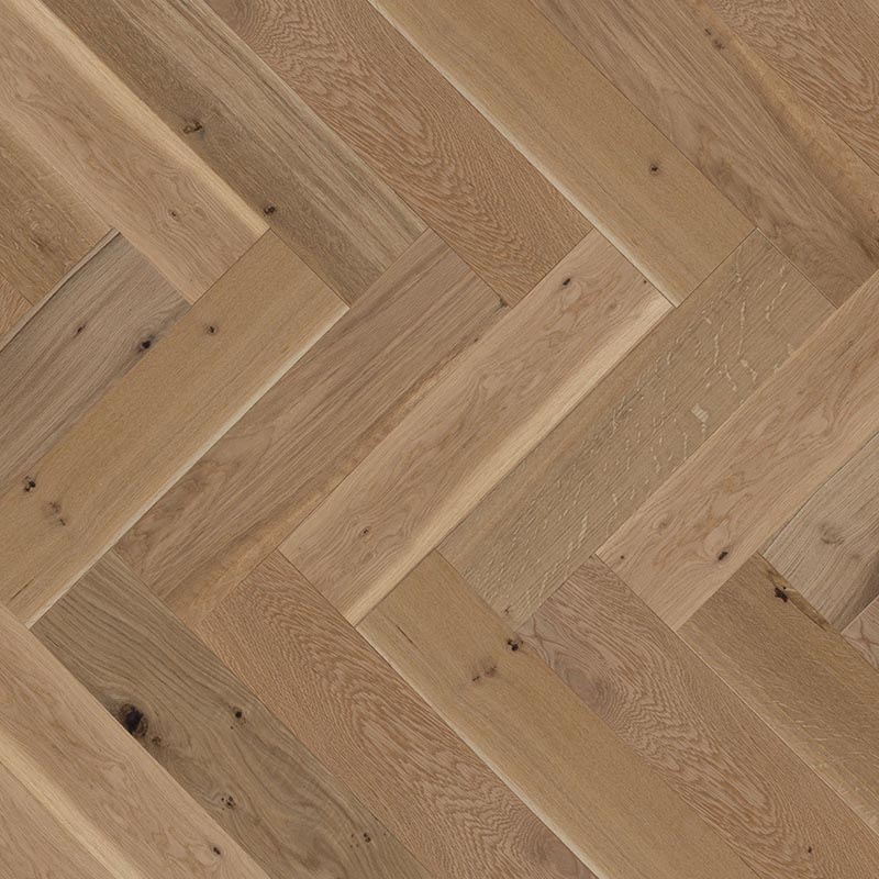 White Oak Natural Character Brushed